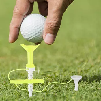 Golf Guide Limit Tee Регулируемый держатель мячей для тренировок оранжевый