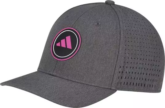 Golf Hat Water Repellent Punching Cap Black Melange OSFX [Adidas Golf] Men s