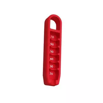 Golf Tees Height Gauge Elevator Precisions Ball Height Setter Portable Adjuster Training Tool Golf Accessories Tool красный