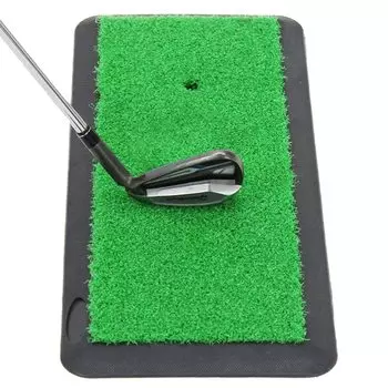 GolfStyle Golf Golf Practice Practice Practice Искусственный каучук 20 x 47 Отдельный коврик, Коврик, Качели, Оборудование, В помещении/на улице, Трава, Коврик, Компактный,