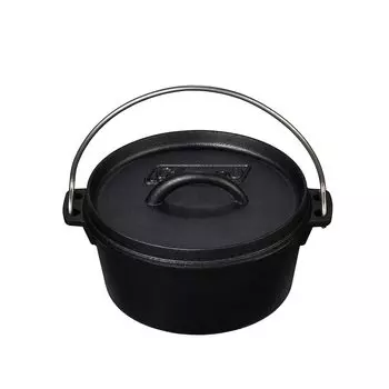 Голландская духовка Coleman 8 дюймов, не требует приправ, лагерь 2000039257 чёрный