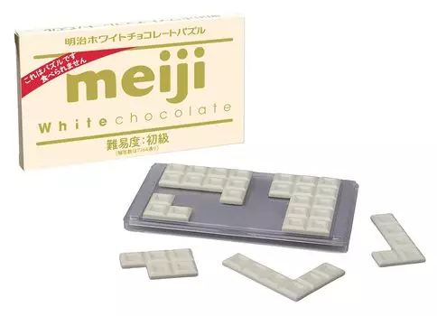 Головоломка из белого шоколада Hanayama Meiji