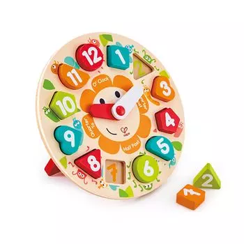 Головоломка с часами Hape E1622A