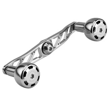 Gomexus CH120 Power Reel Handle Compatible with Daiwa Shimano Bait Reel IC Exclusive Double Axis Reel Handle Replacement Total Length 120mm 30mm