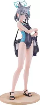 GOOD SMILE COMPANY Blue Archive Shiroko Sand Wolf масштабная пластиковая окрашенная готовая фигурка [Купальник] 1/7