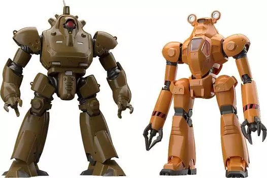 GOOD SMILE COMPANY MODEROID Mobile Police Patlabor HL 98 Hercules 21 ASV99 Boxer Another Color Scale Assembly Type Plastic Model & Ver. 1/60 коричневый