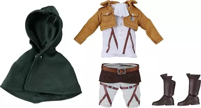 Good Smile Company SMILE Nendoroid Doll Attack on Titan Outfit Set Levi (ХОРОШАЯ КОМПАНИЯ)