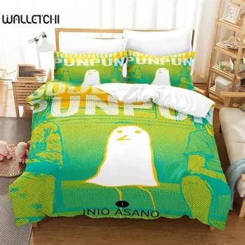 Goodnight Punpun Oyasumi Постельное белье, пододеяльник, одеяло, комплект постельного белья, пододеяльник, наволочка, размер King Queen Twin для мальчиков и девочек для взрослых 135x200cm 2pcs