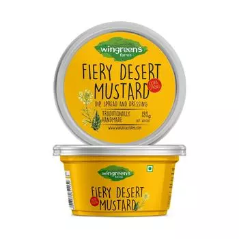Горчичный соус (180 г), Fiery Desert Mustard, Wingreens Farms