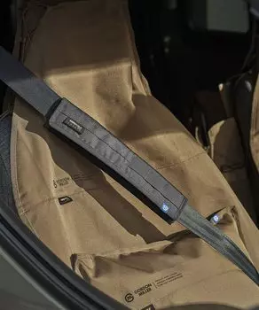 GORDON MILLER Накладка на ремень безопасности автомобиля Cordura темно-серая 1710517 темно-серого