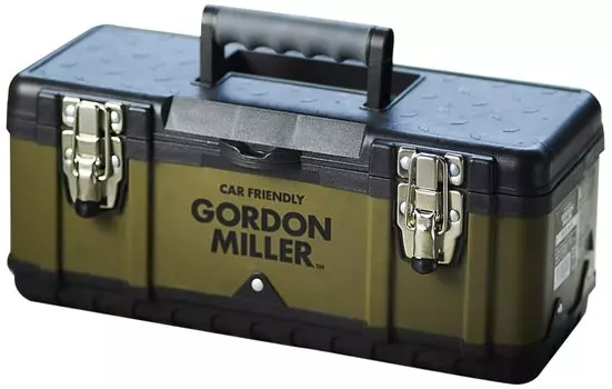 GORDON MILLER Ящик для инструментов 390 Ящик для инструментов Olive Drab с ручкой и лотком Прочный инструмент для рыбалки 1547816