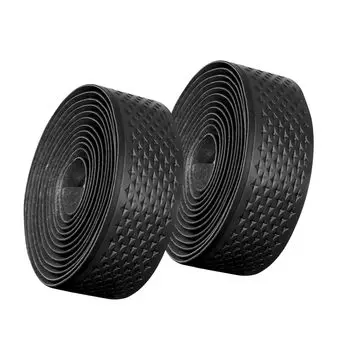 GORIX Road Bike Bar Thick Handlebar Bar Tape Road Bike Customization Tape, Black, Bicycle, 2.6mm, Gravel, Shock-Absorbing, Grip, Replacement, (Active