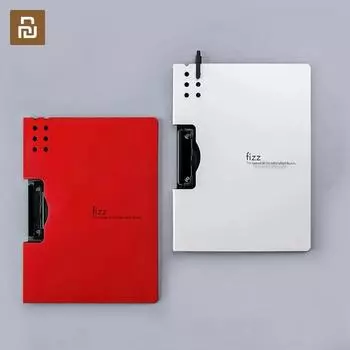 Горизонтальная папка A4 Xiaomi Fizz с матовой текстурой, портативный коврик, портативный лоток для ручек, утолщенный портфель, школьные и офисные принадлежности