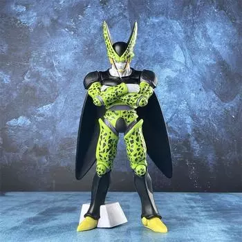 Горячая Dragon Ball Z Cell Аниме Фигурка Игрушка Ultimate Форма Dbz Super Saiyan Фигурки ПВХ Коллекционная Модель Игрушки Для Детей Подарок