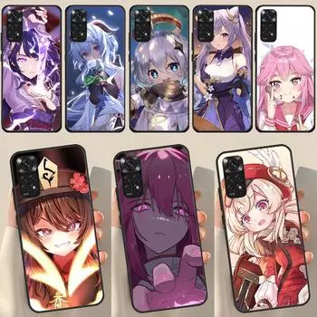 Горячая игра Genshin Impact для Redmi Note 12 Pro Plus, чехол для Redmi Note 10, 8, 9, 11 Pro, 12S, 11S, 10S, 9S, 9C, 10C, 12C, чехол Redmi Note 11 Pro