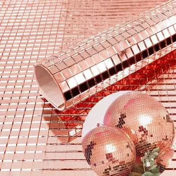 Горячие DIY самоклеящиеся настоящие стеклянные поделки мини-квадратные зеркала мозаичные плитки наклейки для ванной комнаты ручная работа поделки для дома украшения изготовление