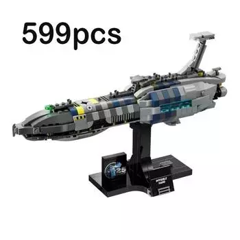 Горячие игрушки MOC star Invisible Hand Spaceship Building Blocks Модель совместима с 75377 игрушками для взрослых детей Подарки на день рождения