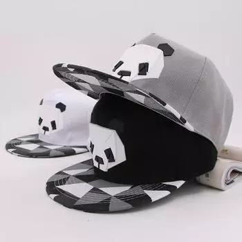 Горячие Мультяшные Кепки 3D Силиконовые Панда Животный Рисунок Бейсболки Кепки Snapback Кепки Для Девочек Мальчиков Хип-Хоп Солнцезащитные Кепки Для Взрослых