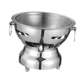 Горшок для супа Shabu Hot Pot из нержавеющей стали, практичный для пикников и вечеринок