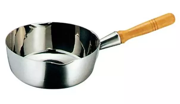 Горшок K steel snow flat 27 см трехслойный
