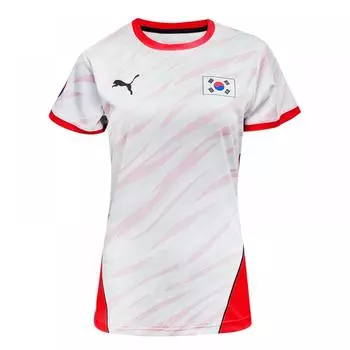 Гостевая майка PUMA National Squash Team W 93392802 с коротким рукавом