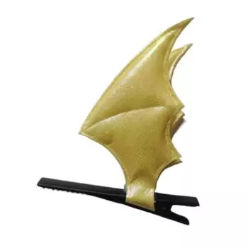 Gothic Bat Wing Barrette Cosplay Props Head Decor Creative Devil Hair Clip Gifts
