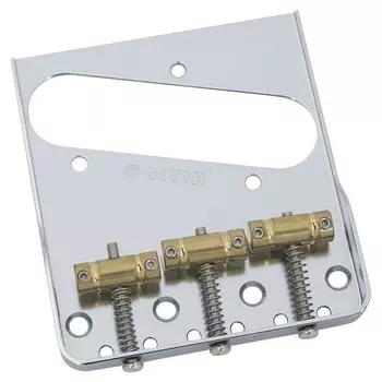 GOTOH TL type chrome bridge, In-Tune saddle, (PBS-TC1SC) BS-TC1S-C