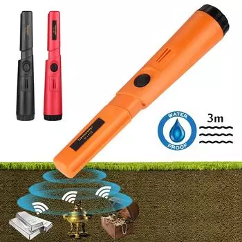 GP-Pointer TC-110 Ручной позиционирующий стержень для металлодетектора с защитной крышкой от царапин Металлическое определение IP68 водонепроницаемый чёрный