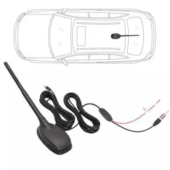 GPS+FM/AM+DAB Усиленная антенна автомобильного радиоприемника GPS+FM/AM+DAB