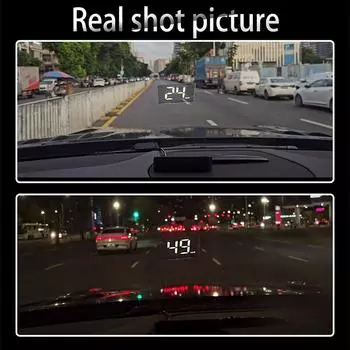 GPS-спидометр Head-Up Display Снижение утомляемости глаз MPH