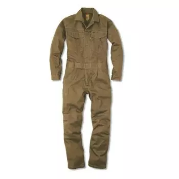 GRACE ENGINEERS GE430 38 Heather Khaki All Season Melange One Плиссированный комбинезон с длинными рукавами LL хаки