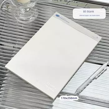 Grade Three Class Two Tearable Notebook Portable Portable Small Size Notebook Writing Pads Memo Notepad Notebook B5 blank