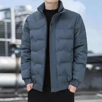 Graphene Warm New Light Warm Down Jacket for Men s Winter Stand Collar Winter Thickened White Duck Down Jacket M