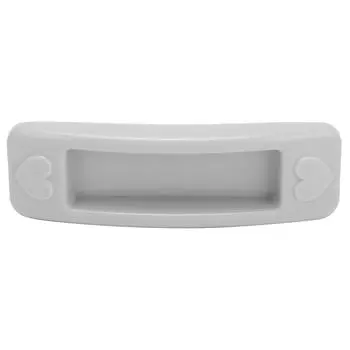 Gray NonDrill Glass Sliding Door Handle Paste Plastic Handle for Drawer Window Cabinet