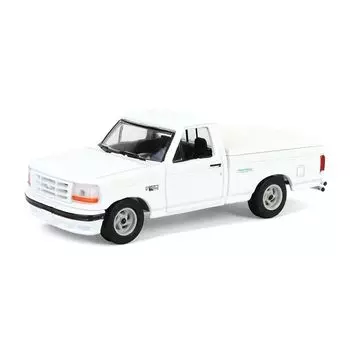 Greenlight 1/64 1994 F-150 SVT Lightning Tonneau с чехлом для кузова, белый GLT30511