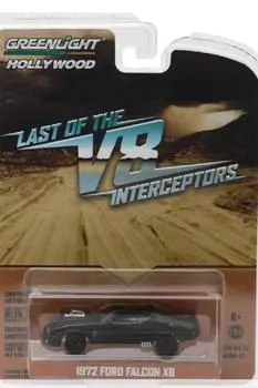 GREENLIGHT HOLLYWOOD FORD FALCON XB ПОСЛЕДНИЙ ИЗ СЕРИИ V8 INTERCEPTORS 16 Greenlight Scale Hollywood Falcon XB Последний из V8 164SCALE 1972 - 164 чёрный