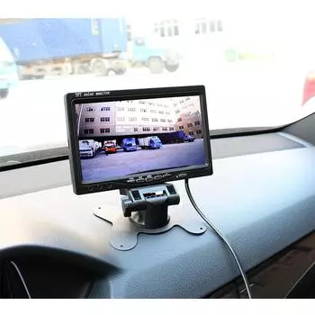 GreenYi DC 12-24 В система парковки грузовиков и автобусов с монитором, 7-дюймовый автомобильный монитор с камерой заднего вида, видеокабель RCA 10 м, 15 м, 20 м