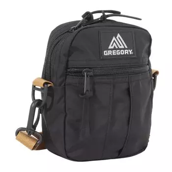 GREGORY Сумка через плечо Quick Pocket M 654591051 Черная 2L (Черный/FF/Мужской, женский)