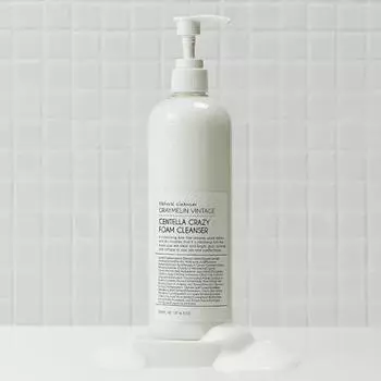 Greymelin Centella Crazy Foam Cleanser 500 мл, очищение кожи, Корея