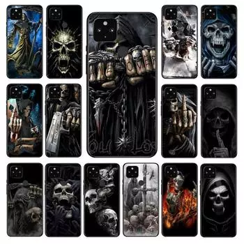 Чехол для телефона Grim Reaper с черепом для Google Pixel 7 Pro 7 6A 6 Pro 5A 4A 3A Pixel 4 XL Pixel 5 6 4 3 XL 3A XL 2 XL Google Pixel 2