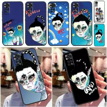 Grimes Art Angels Phone Case For Xiaomi Redmi Note 12 11 10 8 9 Pro 8T 9S 10S 11S 9A 9C 9T 10A 10C Cover Redmi Note 11 Pro