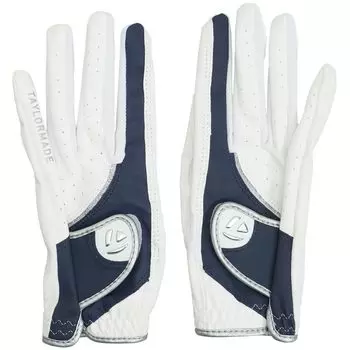Grit Element Gloves Pair 18 Golf Gloves 23SS N9491718 [TaylorMade] White/Navy Size