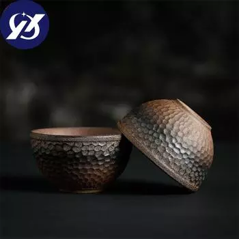 Грубая керамическая чашка для чая, домашняя чашка для чая, керамическая чашка для чая, офисная кружка для воды, посуда для напитков A