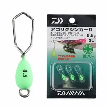Грузило DAIWA Egging Agori Sinker II 0,5 г 3 шт. 896030
