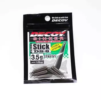 Грузило Decoy DS-6, размер 3,5 грамма (1572 г.)