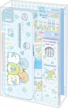 GS16601 Go Go School Подарочный набор Sumikkogurashi светло-синий