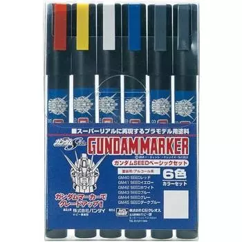 GSI Creos GSI Creos Gundam Маркер Gundam SEED Базовый набор Модель Маркер для рисования GMS109