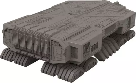 GSI Creos Mon Model Dune Sand Planet Spice Harvester Общая длина 200 мм Пластиковая модель MSS020 Немасштабная прибл.