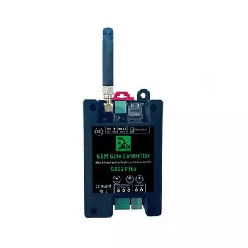 GSM устройство открывания дверей, дистанционное реле включения/выключения, дистанционное управление доступом к двери, беспроводное устройство открывания дверей чёрный