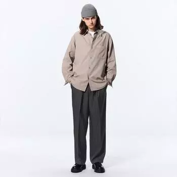 GU by Uniqlo Два мешковатых брюк в полоску